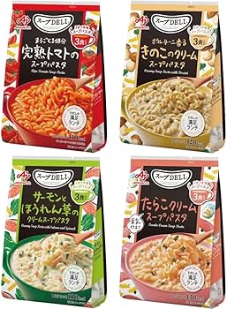 Amazon | クノール スープDELI 4種 12食セット スープパスタ 完熟 Amazon | クノール スープDELI 4種 12食セット スープパスタ 完熟